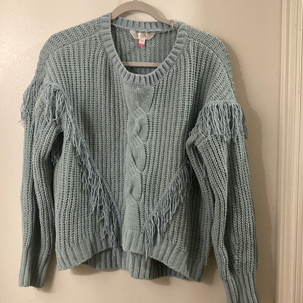 No boundaries size xl green sweater